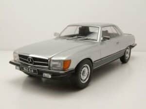 KK Scale Modellauto Mercedes 450 SLC 5.0 C107 1980 silber Modellauto 1:18 KK Scale