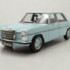 Norev Modellauto Mercedes 200 /8 Strichachter W115 1968 hellblau Modellauto 1:18 Norev