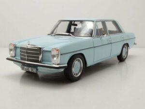 Norev Modellauto Mercedes 200 /8 Strichachter W115 1968 hellblau Modellauto 1:18 Norev