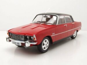 MCG Modellauto Rover 3500 P6 RHD 1974 rot schwarz Modellauto 1:18 MCG