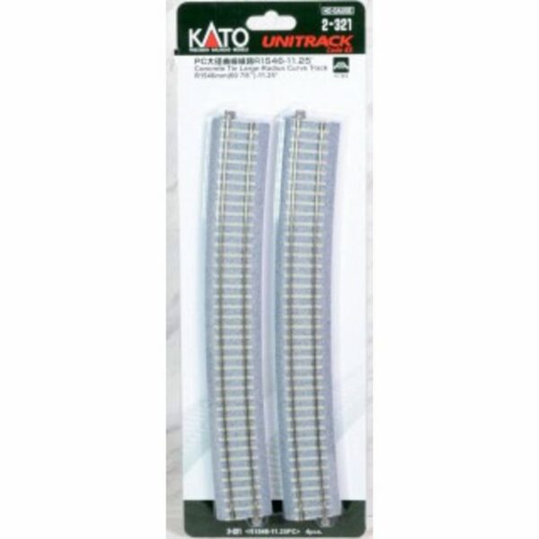 KATO Modelleisenbahn-Set H0 4er-Set Gebogenes Gleis R1546 mm