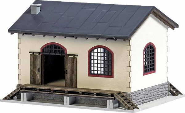 Busch Modelleisenbahn-Set Busch 1663 H0 Kleiner Güterschuppen