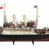 Aubaho Modellboot Modellschiff Mark Purcell Schiff Metall Antik-Stil Kreuzfahrtschiff kein Bausatz