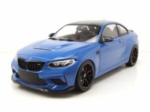 Minichamps Modellauto BMW M2 CS 2020 blau metallic Modellauto 1:18 Minichamps