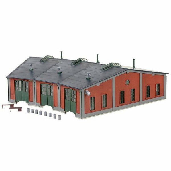 Märklin Modelleisenbahn-Set H0 Bausatz Lokschuppen 12°