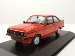 Maxichamps Modellauto Ford Escort RS2000 1976 rot Modellauto 1:43 Maxichamps