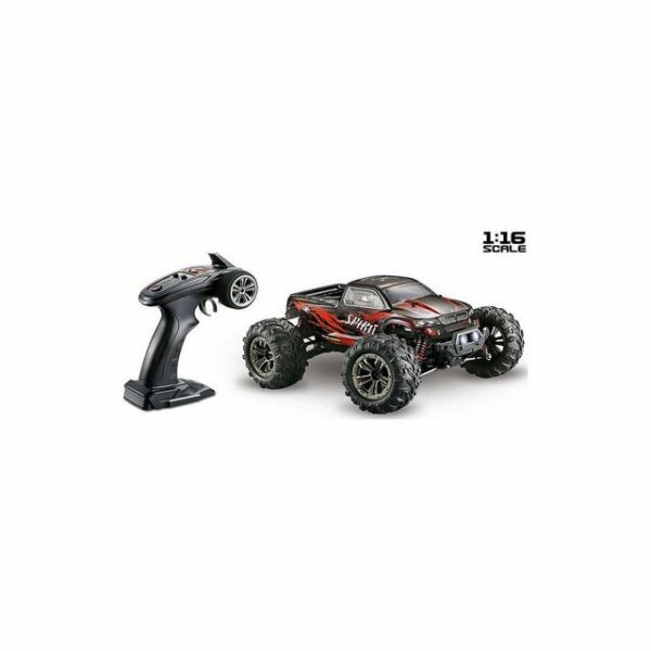 Absima Modellauto 1:16 EP Monster Truck SPIRIT schwarz/rot 4WD RTR