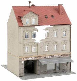 Faller Modelleisenbahn-Set Faller 191786 H0 Stadthaus mit Sattlerei