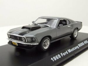 GREENLIGHT collectibles Modellauto Ford Mustang Boss 429 1969 John Wick grau metallic Modellauto 1:43