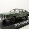 GREENLIGHT collectibles Modellauto Plymouth Fury 1976 dunkelgrün Checker Cab Beverly Hills Cop Modellauto