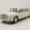 MCG Modellauto Mercedes 600 W100 Pullman 1969 weiß Modellauto 1:18 MCG