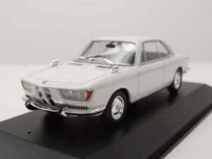 Maxichamps Modellauto BMW 2000 CS Coupe 1967 weiß Modellauto 1:43 Maxichamps