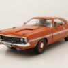 GREENLIGHT collectibles Modellauto Dodge Challenger R/T 1970 mango orange weiß Modellauto 1:18 Greenlight