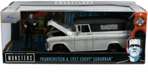 JADA Modellauto Modellauto Frankenstein 1957 Chevy Suburban mit Figur 1:24 253255032