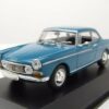 Maxichamps Modellauto Peugeot 404 Coupe 1962 blau Modellauto 1:43 Maxichamps