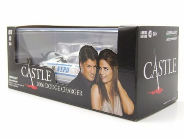 GREENLIGHT collectibles Modellauto Dodge Charger 2006 NYPD Police Castle TV-Serie Modellauto 1:43 Greenli