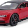Bburago Modellauto Bugatti Chiron Sport (schwarz-rot)