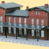 Auhagen Modelleisenbahn-Gebäude Bahnhof Neupreußen