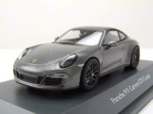 Schuco Modellauto Porsche 911 (991.1) Carrera GTS 2014 grau metallic Modellauto 1:43