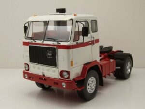 MCG Modellauto Volvo F88 Zugmaschine 1971 weiß rot Modellauto 1:18 MCG