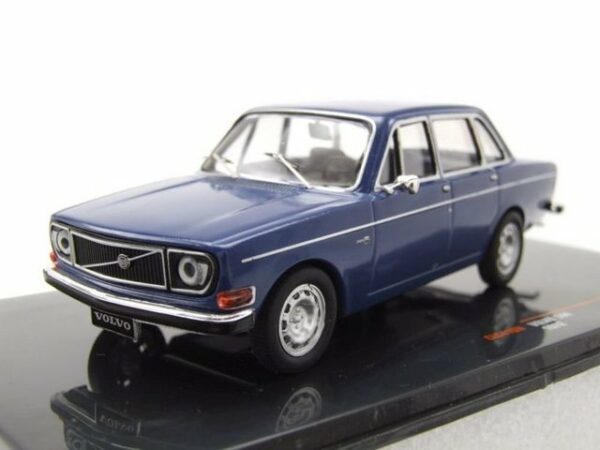 ixo Models Modellauto Volvo 144 1972 dunkelblau Modellauto 1:43 ixo models