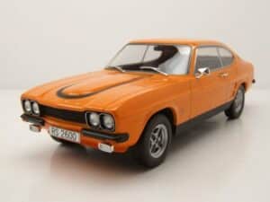 MCG Modellauto Ford Capri MK1 RS 2600 1973 orange schwarz Modellauto 1:18 MCG