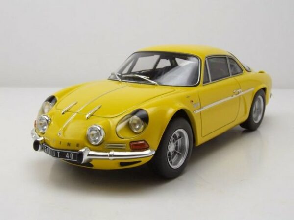 Norev Modellauto Alpine A110 1600S 1971 gelb Modellauto 1:18 Norev