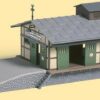 Auhagen Modelleisenbahn-Gebäude Güterschuppen