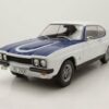 MCG Modellauto Ford Capri MK1 RS 2600 1973 weiß blau Modellauto 1:18 MCG