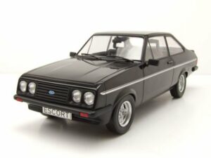 MCG Modellauto Ford Escort MK2 RS 2000 1977 schwarz Modellauto 1:18 MCG