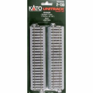 KATO Modelleisenbahn-Set H0 4er-Set Gleis gerade 174 mm