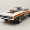 GREENLIGHT collectibles Modellauto Dodge Charger 1970 schwarz weiß Armor All mit Blown Engine Modellauto