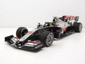 Minichamps Modellauto Haas F1 Team VF-20 Mick Schumacher FP1 Abu Dhabi GP 2020 Formel 1