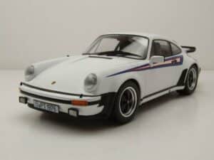 KK Scale Modellauto Porsche 911 930 Turbo 1976 weiß Modellauto 1:18 KK Scale