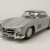 Minichamps Modellauto Mercedes 300 SL Flügeltürer W198 1954 silber Modellauto 1:18 Minichamp