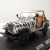 GREENLIGHT collectibles Modellauto Jeep CJ-7 1976 weiß schwarz Ace Ventura Modellauto 1:43 Greenlight