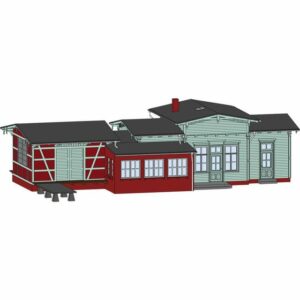 Auhagen Modelleisenbahn-Set H0 Bahnhof Deinste