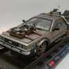 Sun Star Modellauto DeLorean Back to the Future Zurück in die Zukunft Teil 3 auf Bahnschie