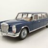 MCG Modellauto Mercedes 600 W100 1969 dunkelblau Modellauto 1:18 MCG