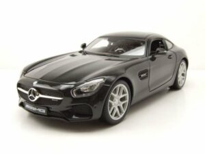 Maisto® Modellauto Mercedes AMG GT schwarz metallic Modellauto 1:18 Maisto