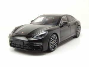 Minichamps Modellauto Porsche Panamera Turbo S 2020 schwarz metallic Modellauto 1:18 Minicha