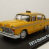 GREENLIGHT collectibles Modellauto Checker Sunshine Cab 1974 Taxi TV-Serie Modellauto 1:43 Greenlight
