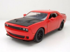 JADA Modellauto Dodge Challenger SRT Hellcat 2015 orange metallic Modellauto 1:24