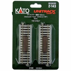 KATO Modelleisenbahn-Set H0 2er-Set Entkupplungsgleis 123 mm