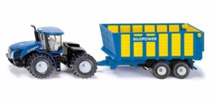 Siku Modelltraktor Traktor mit Silagewagen