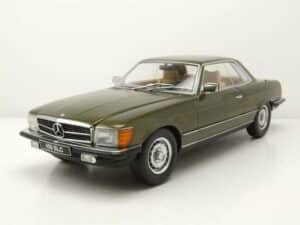 KK Scale Modellauto Mercedes 450 SLC C107 1973 dunkelgrün metallic Modellauto 1:18 KK