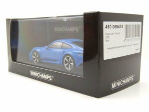 Minichamps Modellauto Porsche 911 (992) Turbo S 2020 blau Modellauto 1:43 Minichamps