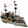 Aubaho Modellboot Modellschiff Baltimore Cruiser USA 1890 Schiff Metall Antik-Stil kein Bausatz