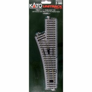 KATO Modelleisenbahn-Set H0 Weiche manuell