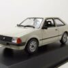 Maxichamps Modellauto Ford Escort 1981 weiß Modellauto 1:43 Maxichamps